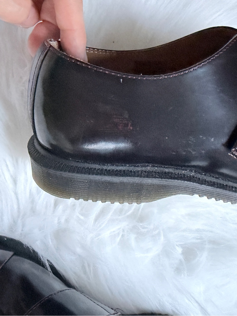 Dr. Martens Burgundy Leather Tassel Loafers - Picture 14 of 15
